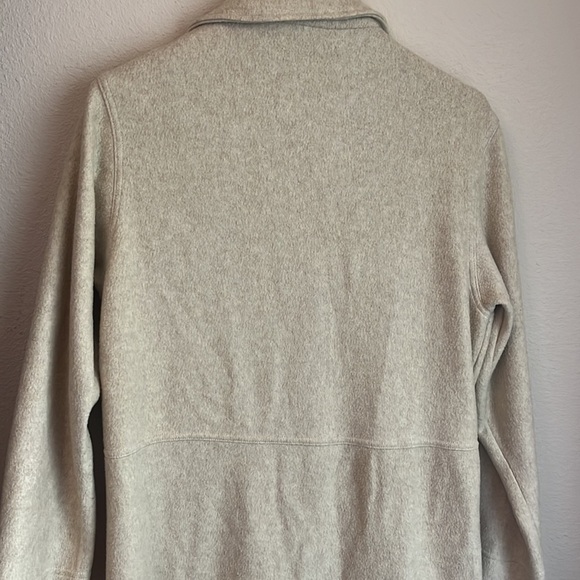 J. Jill long coat Beige size S - Picture 6 of 9